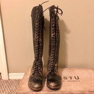 Free people- Bed Stu Della black lux boots